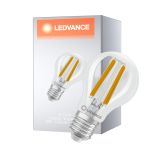 Ledvance Classic Superior LED Bulb E27 Pear Filament Clear 5W 1055lm - 840 Cool White | Replaces 75W
