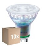 Multipack 10x Philips Master LED Reflector GU10 PAR16 2.1W 375lm 36D - 827 Extra Warm White | Replaces 50W