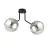 Emibig Ceiling Light Nova Steel Black | Suitable for 2x E14 - Max 10W