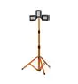Ledvance LED Floodlight Worklight Tripod Dark Grey 1X30W and 2x5W 3280lm 110D - 840 Cool White | IP54 - Rechargeable - Symmetrical 