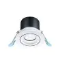 THORNeco LED Spot LILY Black 6W 600lm 38D - 940 Cool White | 82mm - Cutout 68mm - IP44 - Best Colour Rendering - Dimmable