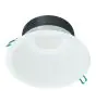 Philips LED Downlight Coreline DN142B Aluminium White 10.7W 1200lm 60D - 840 Cool White | Cutout 155mm - IP54 - Dimmable - White Reflector